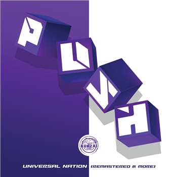 PUSH - UNIVERSAL NATION (REMASTERED & MORE) - 2x12" (Purple & White coloured vinyl) - BONZAI CLASSICS