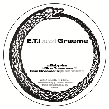 E.T.I & Graeme - Babyrise, Bluedreamers (incl. E.T.I Rework) - Oboro Records