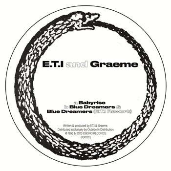 E.T.I & Graeme - Babyrise, Bluedreamers (incl. E.T.I Rework) - Oboro Records E.T.I & Graeme - Babyrise, Bluedreamers (incl. E.T.I Rework) - Oboro Records
