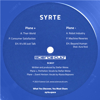 Syrte - 396.847 (Coloured Vinyl) - SCIENCE CULT