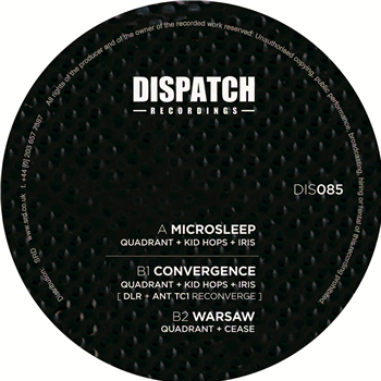 Quadrant - The Microsleep EP - Dispatch Recordings