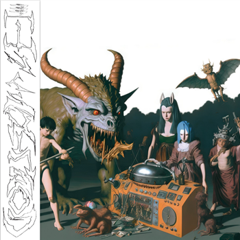 Elektronische Sequenz Proleten - Goblin Synth EP (incl. Galaxian Remix + Poster) - Les Points