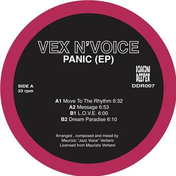 Vex N Voice - Panic (EP) - Digging Deeper Music Vex N Voice - Panic (EP) - Digging Deeper Music
