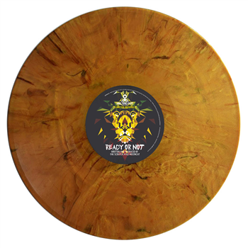 Fak Scratch / Mooncat / Kursiva (10" Limited Orange Marbled Vinyl) - Melting Pot Records