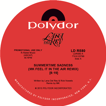 Lana Del Rey - Summertime Sadness (MK Mixes) - Polydor