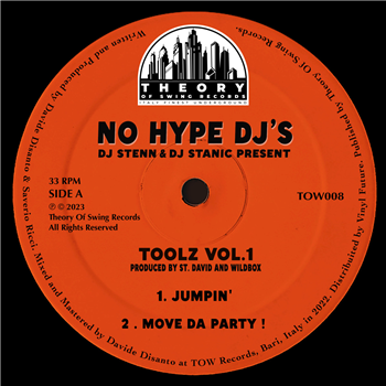 No Hype DJ’s - Tools Vol. 1 - Theory Of Swing