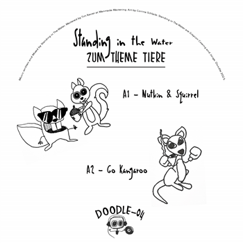 Standing in the Water - Zum Thema Tiere - Doodle