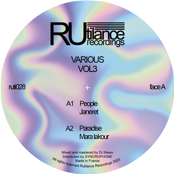 Rutilance - Various Artists - Vol.3 - 2x12" - RUTILANCE RECORDINGS