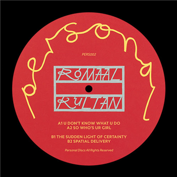Romaal Kultan - The Sudden Light Of Certainty - Personal Discs Romaal Kultan - The Sudden Light Of Certainty - Personal Discs