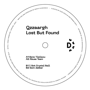 Qzzaargh - Lost But Found - Detali