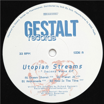 Utopian Streams - Second Wave EP - Gestalt Records
