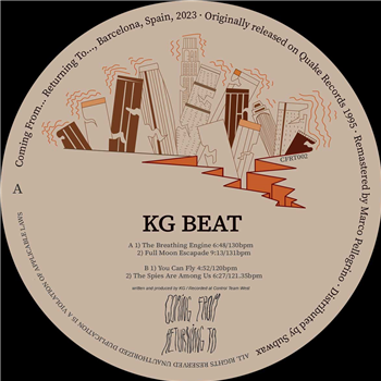 KG Beat - Breathing Engine EP (Reissue) - Coming From... Returning To...