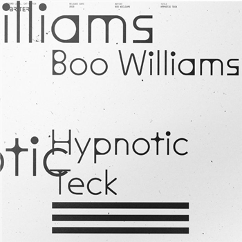 Boo Williams - Hypnotic Teck - Pariter