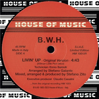 B.W.H. - Livin Up - BEST RECORD
