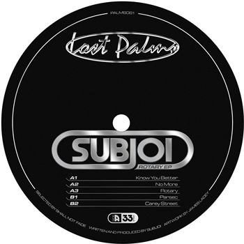Subjoi - Rotary EP [solid silver vinyl / label sleeve] - Lost Palms