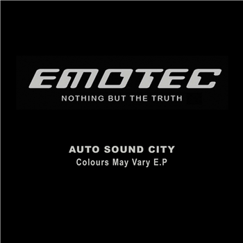 Auto Sound City - Colours May Vary EP - Emotec