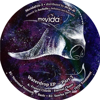 Various Artists (Franco Cinelli , Sascha Dive, Neuronal Network) - WATER DROP EP - PART 3 - Movida Records