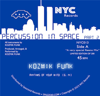 Kozmik Funk - Percussion in Space, Part. 2 - NYC RECORDS