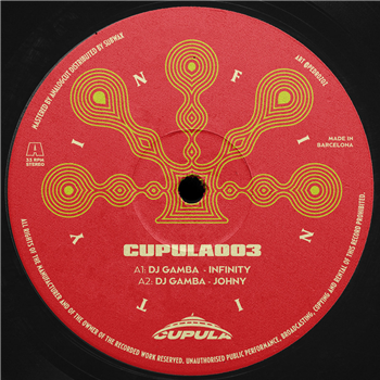 DJ Gamba - Infinity (Incl. Paolo Mosca Remix) - Cupula Recordings