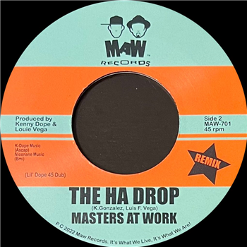 Masters At Work - The Ha Drop - MAW Records