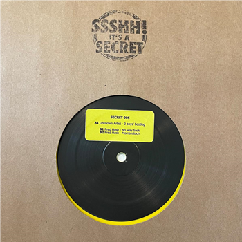 Fred Hush - Secret 5 [yellow vinyl / hand-stamped] - White Label