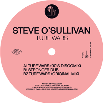 Steve OSullivan - Turf Wars EP - PHONOGRAMME