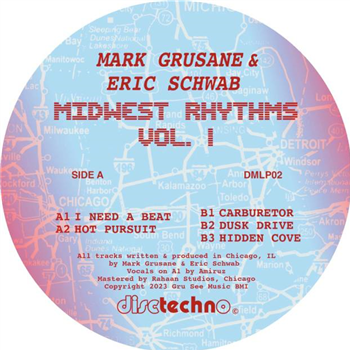 MARK GRUSANE & ERIC SCHWAB - MIDWEST RHYTHMS VOL. 1 - DISCTECHNO