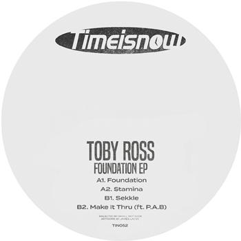 Toby Ross - Foundation EP [red vinyl / label sleeve] - Time Is Now