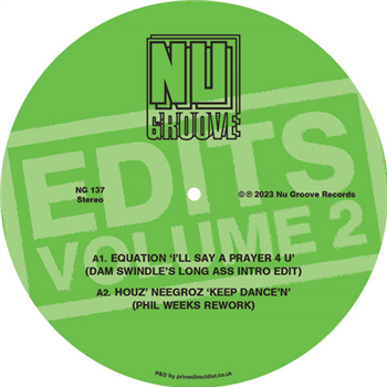 Various Artists - Nu Groove Edits, Vol. 2 - Nu Groove Records