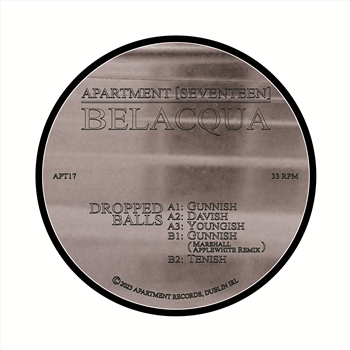 Belacqua - Dropped Balls (feat. Marshall Applewhite rmx) - Apartment Records Belacqua - Dropped Balls (feat. Marshall Applewhite rmx) - Apartment Records