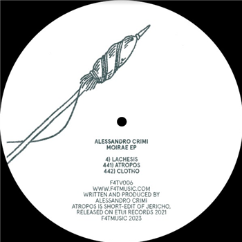 Alessandro Crimi - Moirae EP - F4TMusic