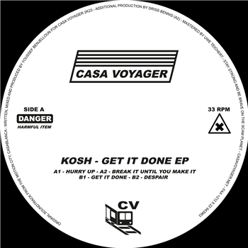 Kosh - Get It Done EP - CASA VOYAGER 