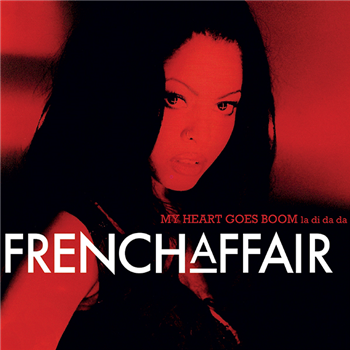 FRENCH AFFAIR - MY HEART GOES BOOM(La Di Da Da)OFFICIAL 2023 RED VINYL REPRESS - Dance On The Beat