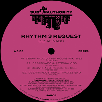 Rhythm 3 Request - Desafinado - Sub Authority Records