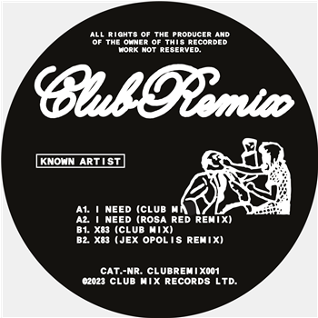 Known Artist - CLUBREMIX001 - VA - Club Mix Records