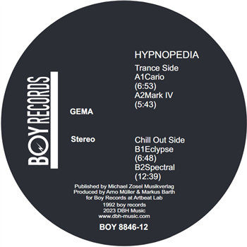 Hypnopedia - Spectral E.P. - BOY Records