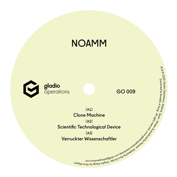 NOAMM / BRICE KELLY - SPLIT MACHINE VOL. 2 EP - Gladio Operations
