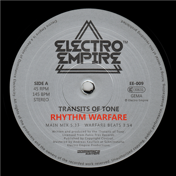 Transits of Tone - Rhythm Warfare / Battle Zone - Electro Empire