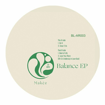 Chez Damier presents Makez - Balance EP (feat Mr G Dub) - ADEEN