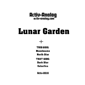 Activ-Analog - Lunar Garden - ACTIV-ANALOG RECORDS