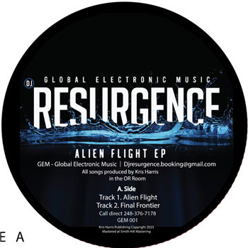 DJ Resurgence - Alien Flight EP - Global Electronic Music