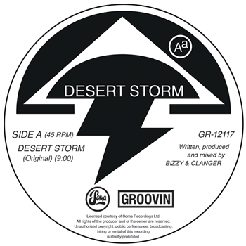 DESERT STORM - Desert Storm / Scoraig 93 - Groovin Recordings