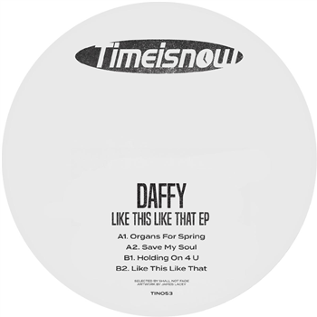 Daffy - Like This Like That EP [red vinyl / label sleeve] - Time Is Now