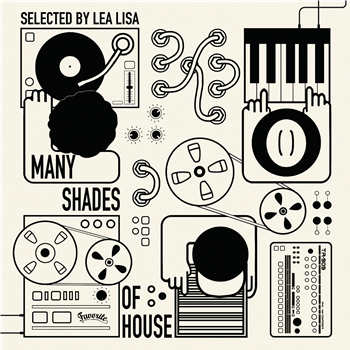 MANY SHADES OF HOUSE (SELECTED BY LEA LISA) - VA - 2 x Vinyl Gatefold - Favorite Recordings