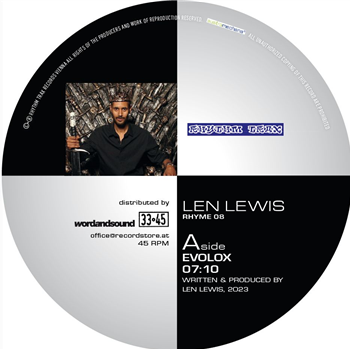 LEW LEWIS - evolox cc len pire ep - RHYTHM TRAX LEW LEWIS - evolox cc len pire ep - RHYTHM TRAX