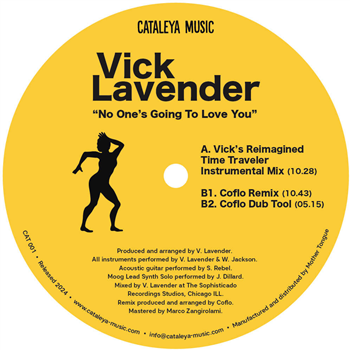 Vick Lavender - No Ones Going To Love You - Cataleya Music Vick Lavender - No Ones Going To Love You - Cataleya Music