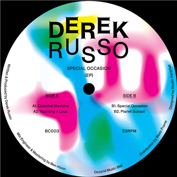Derek Russo - Special Occasion EP - Broad Channel Derek Russo - Special Occasion EP - Broad Channel