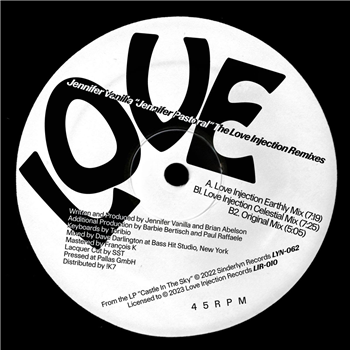 Jennifer Vanilla - Jennifer Pastoral (Love Injection Remixes) - Love Injection