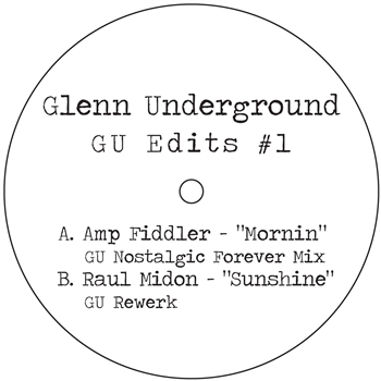 Glenn Underground - GU Edits 1 & 2 - 2x12" - Blue Vinyl - GU EDITS