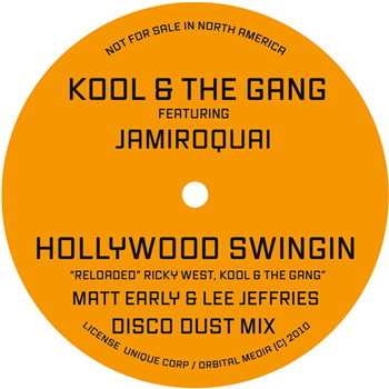 Kool & The Gang Featuring Jamiroquai - Hollywood Swingin - (Matt Early & Lee Jeffries -The Remixes) - Sonic Digital